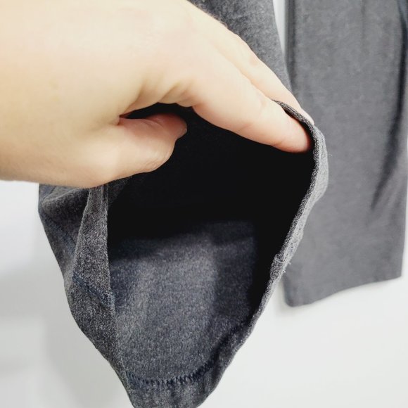 Adidas | Womens Climalite Athletic Leggings Gray Heathered Straight Leg Yoga XS - Picture 5 of 10